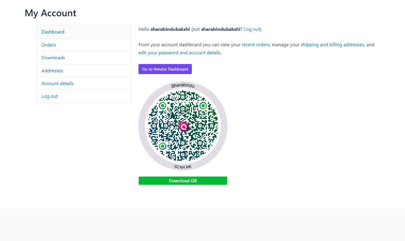 woocommerce-customer-page